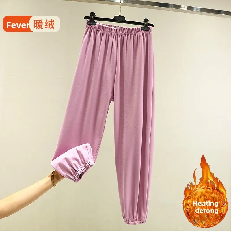 Spodnie damskie plus size na jesień i zimę, ciepłe, wiatroodporne, luźne, z wysokim stanem, wygodne, z wywiniętymi nogawkami, sportowe, z wysokim stanem, długie...