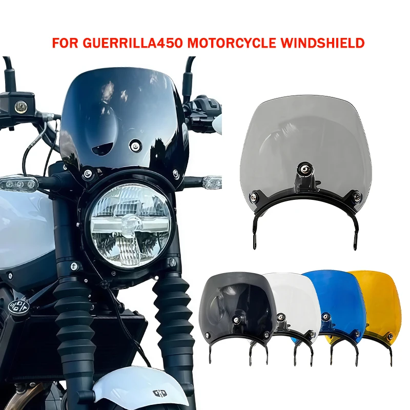 

NEW FOR RE GUERRILLA450 Guerrilla450 guerrilla 450 2024 2025 Motorcycle Windscreens Wind Deflectors Guerrilla