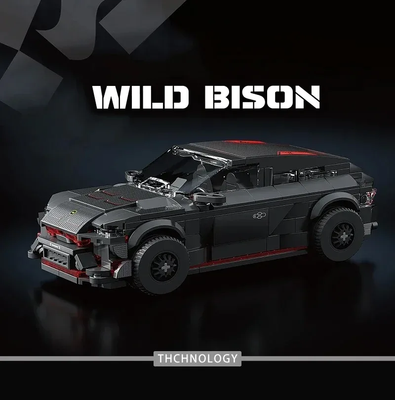 

470PCS Off-Road Sports SUV Building Blocks 1:15, Compatible with Lego, DIY Racing Car Model, Kids Educational Toy Holiday Gift