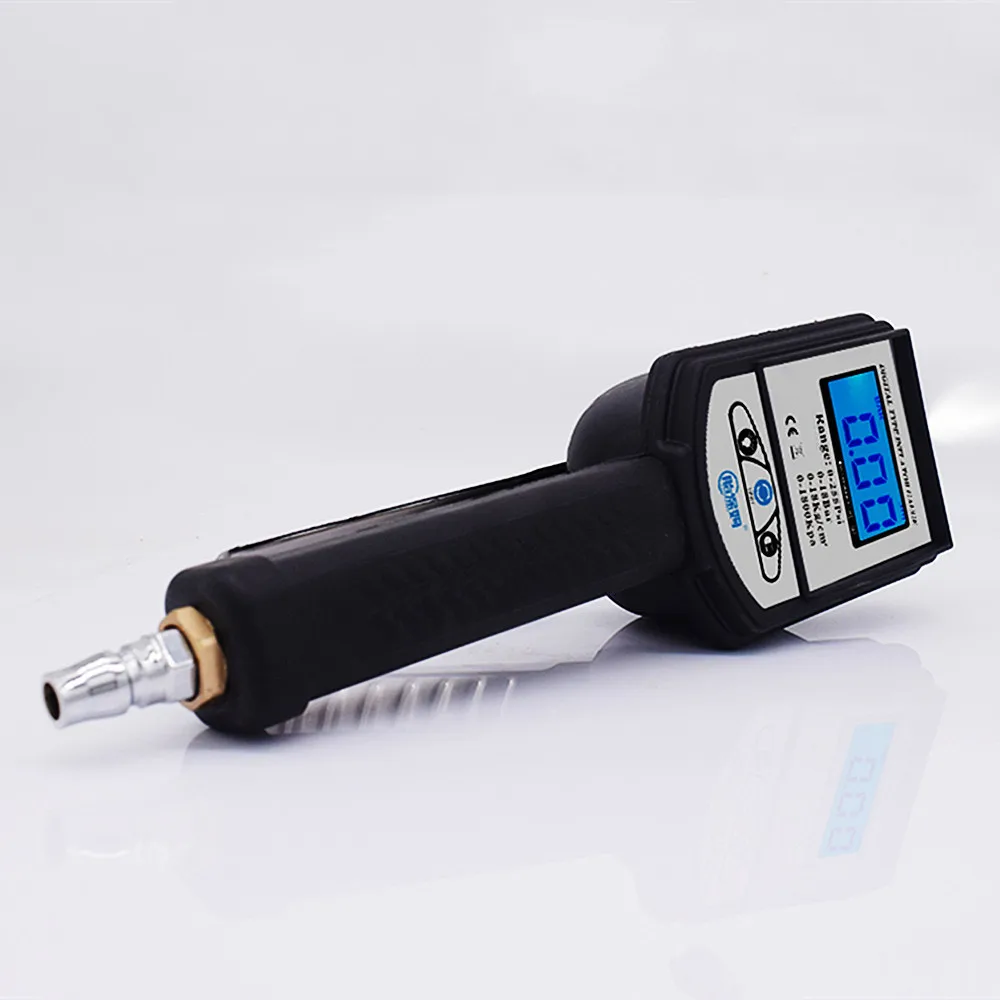 High-precision Digital Tire Inflation Gun Four-in-one Tire Pressure Gauge Tire Fast Inflator Tyre Pressure Monitoring Tool