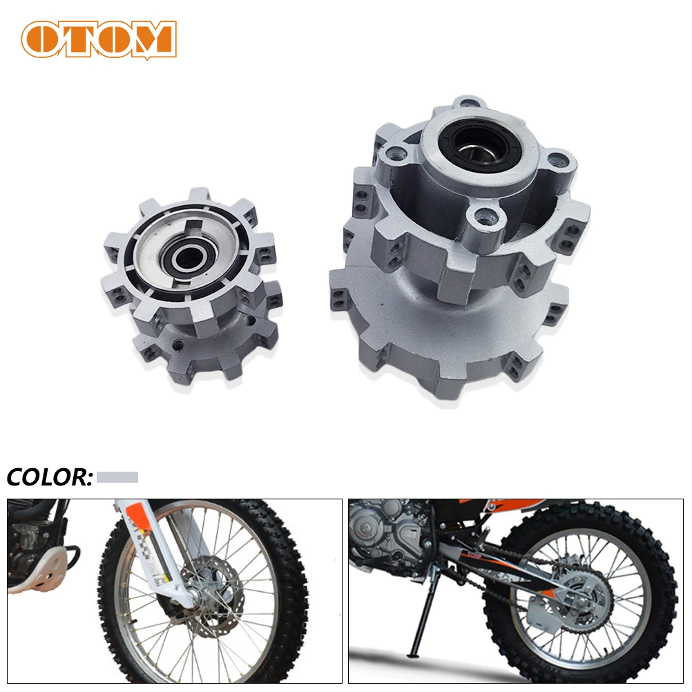 

OTOM For CQR Off-road Motorcycle WHEEL HUB Traight Pull Front And Rear Rim Core Reinforced Hubs Axis 36 Holes Dirt Pit Bike