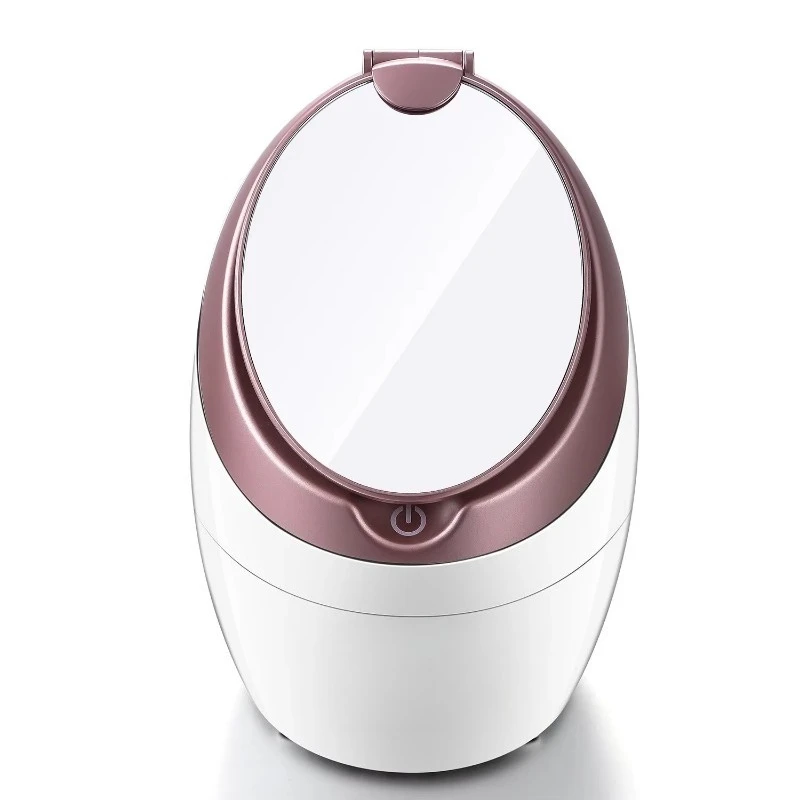 

LED Face Steamer House Hold Appliances Face Care Vapozone Nano Ionic Warm Steam Deeply Moisture Facial Steamer