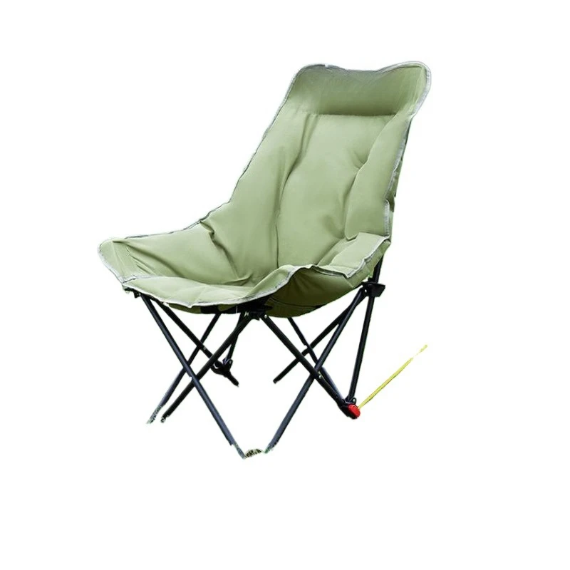 

Outdoor folding chair portable moon chair three-gear adjustment