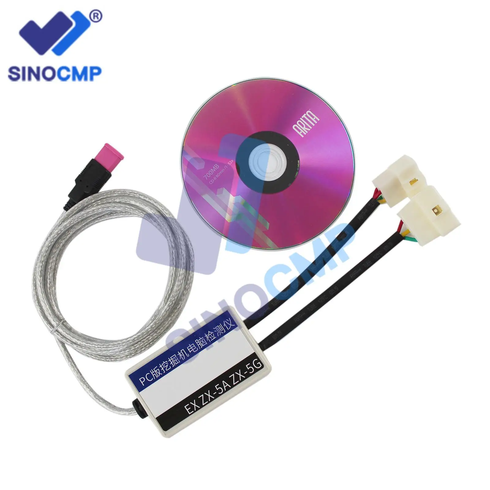 SINOCMP DR.ZX Diagnostic Tool For Hitachi Excavator EX & ZX-5A-5G Series Self-Diagnostic Electrical Testers with 1 year warranty