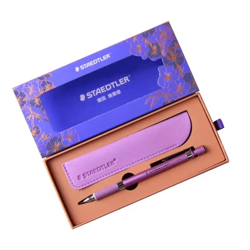 

1Pc German Staedtler Green Purple Limited Edition Automatic Pencil 0.5mm 925 35-05NW Metal Material Sketch Writing Stationery