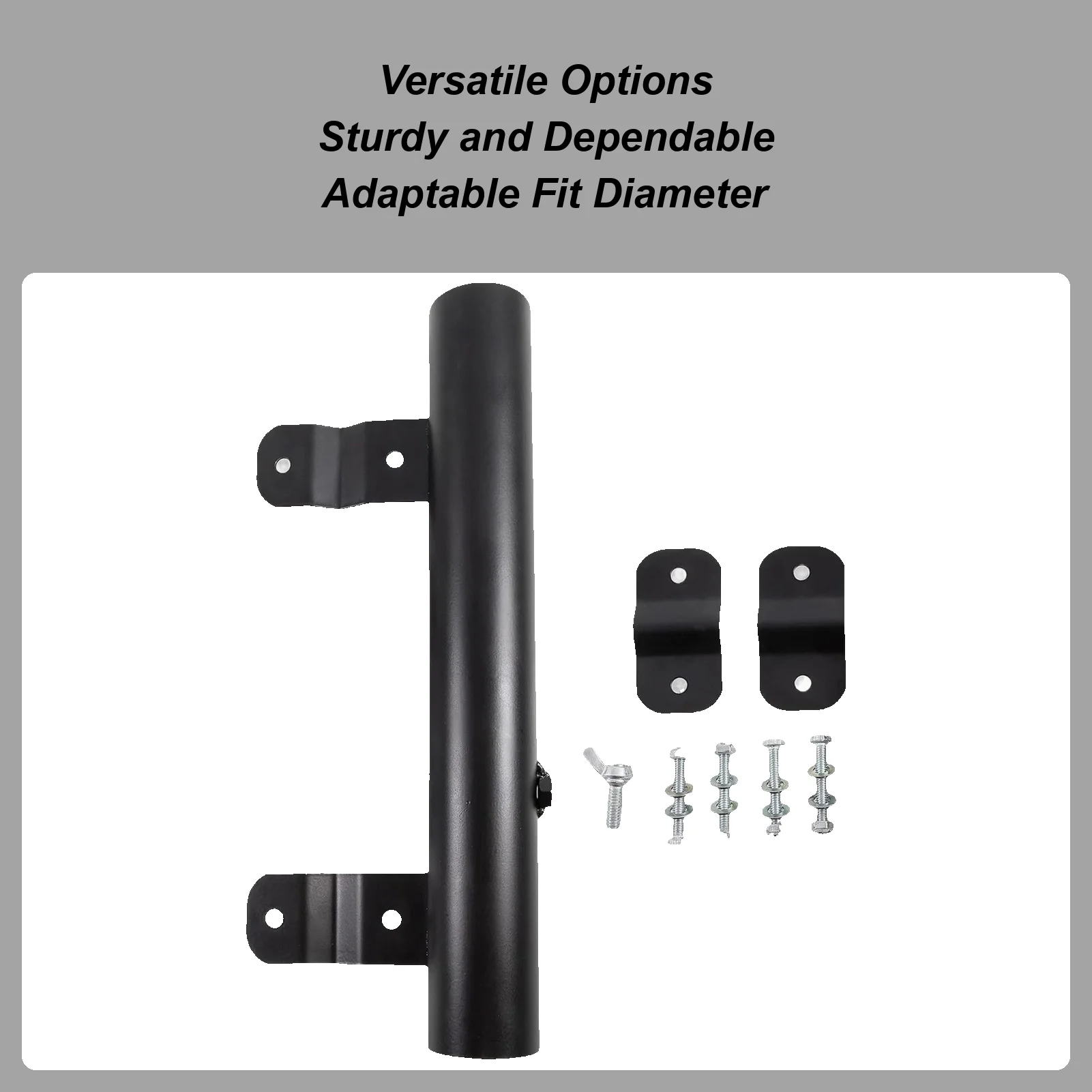 

Крепление для флагштока с лестницей для автофургона Крепление для флагштока на бампер для автофургона Нержавеющий сверхпрочный стальной кронштейн Съемный для парадов Палуба для катания на лодках