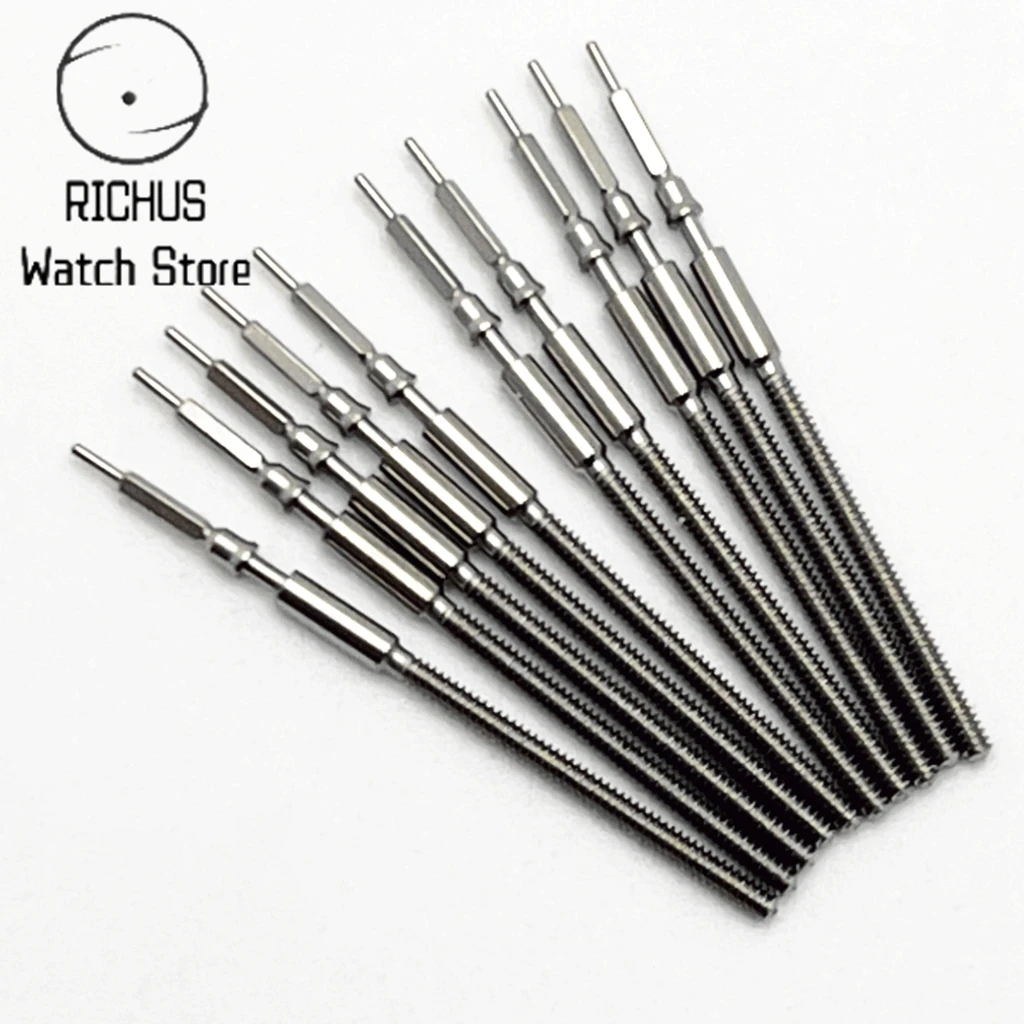 قطع غيار ساق ساعة تاج من الفولاذ المقاوم للصدأ ، تناسب Miyota ، حركة ميكانيكية أوتوماتيكية ، إكسسوارات ساعة #4