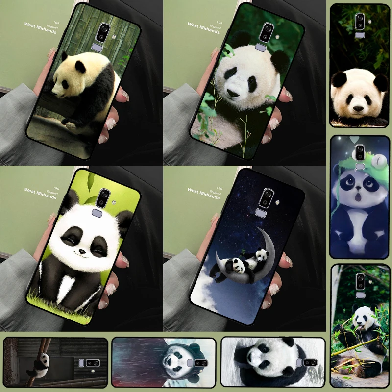 Panda Cute Kawaii Animal Case For Samsung Galaxy J7 J5 J3 2017 J1 A3 A5 2016 J4 J6 Plus J8 A7 A9 A6 A8 2018 Coque