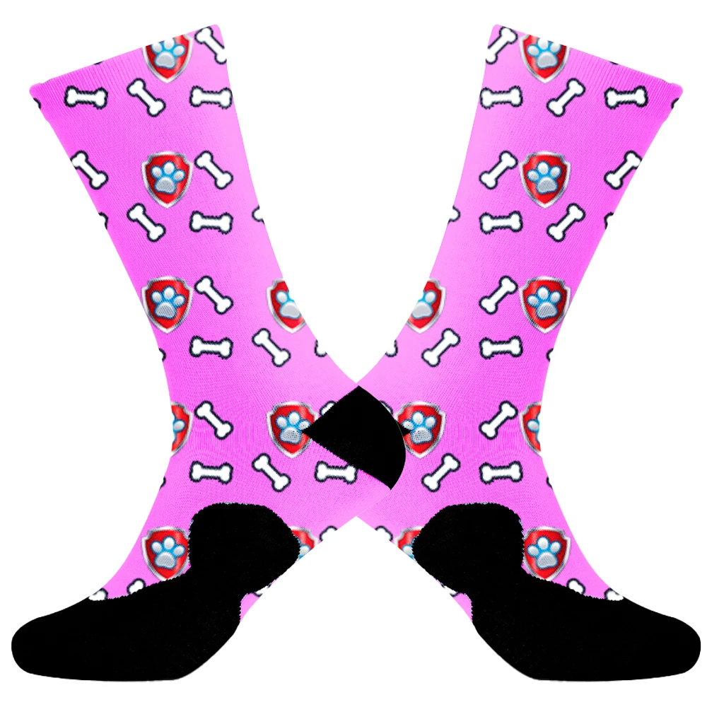 Chaussettes unisexes en coton pour hommes, Skateboard de rue, Fruits, Nourriture, Chiens, Harajuku, Drôle, Garçons, Homme, Décontracté, Sox, Cadeau, Personnalité, Mode, Nouveau