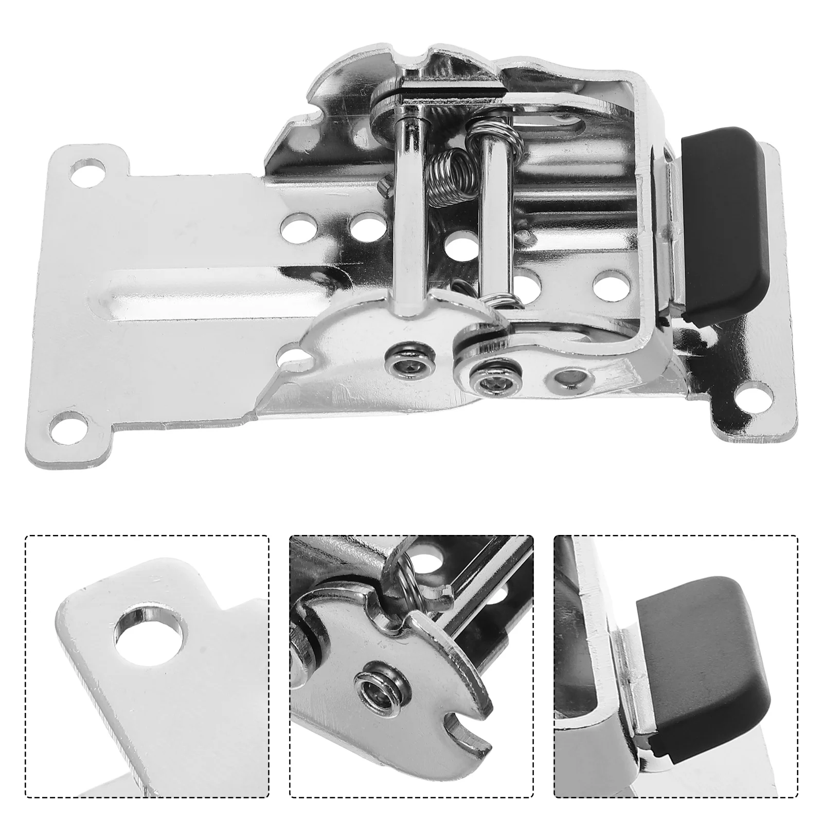 

Self-locking Folding Hinge Bracket-self-locking Hinge- Leg Fittings Silver Hinges for Table