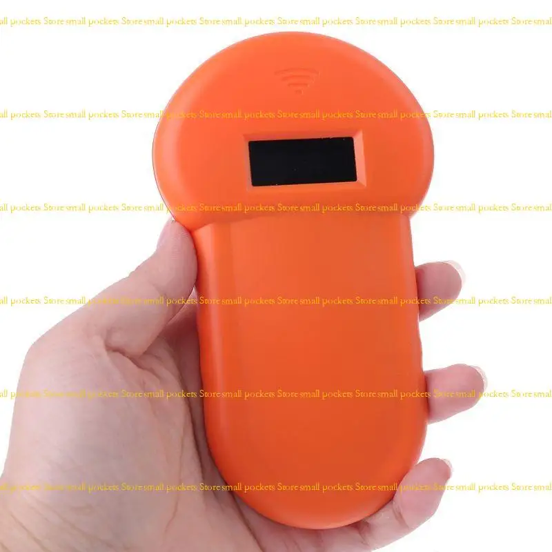 R1WD Handheld Animals Chip Reader Microchip Scanner Rechargeable with OLED Display