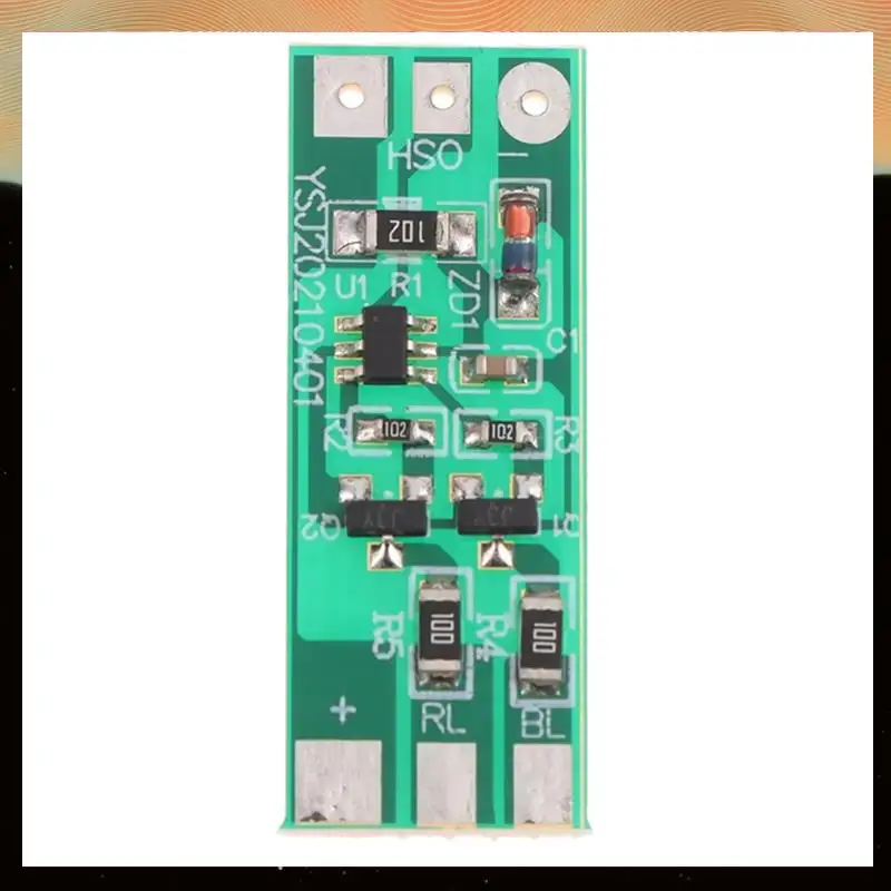

3-12V Flashing LED Light Module Red Blue Two-Color Pair Flashing For Electric Vehicle Safety Light-Y05A
