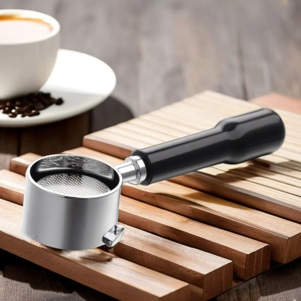 

51mm Coffee Portafilter Bottomless 2 Ears Espresso Filter Handle Stainless Steel Espresso Machine Replacement Parts Barista