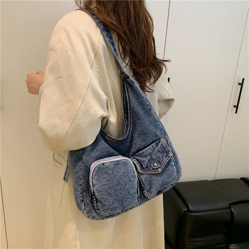 

Легкая пригородная сумка через плечо 2025 года, повседневная сумка через плечо для девочек, минималистичная сумка-тоут «день-ночь», универсальная сумка-слинг