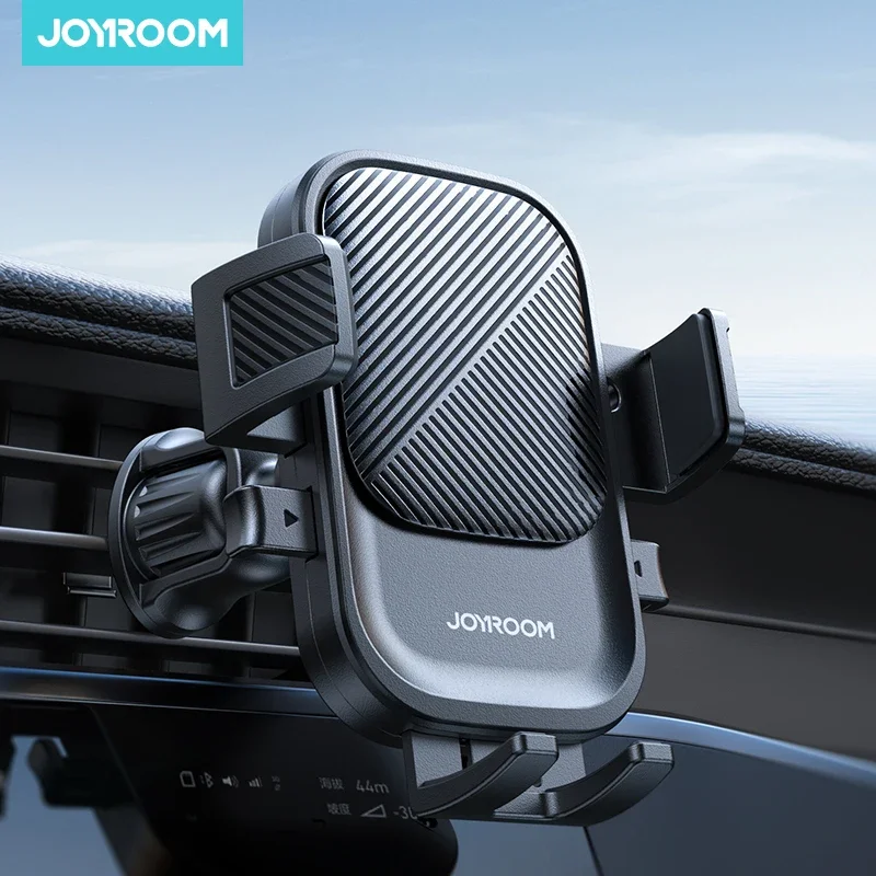 Joyroom Support de téléphone pour grille d'aération de voiture mains libres 360 °   Supports de téléphone portable universels rotatifs pour iPhone 16 15 14 13 Pro Max