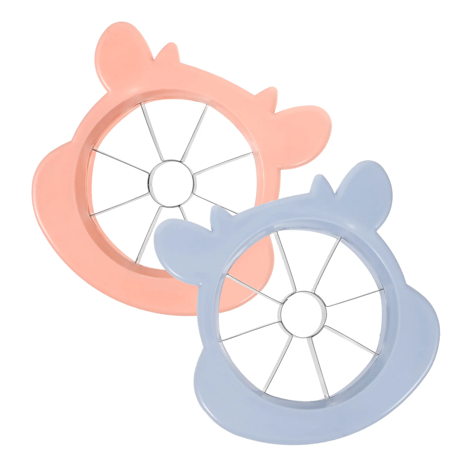 

2 шт. фрукторез в мультяшном стиле из нержавеющей стали, яблочный ядро, экскаватор, безопасный круглый H, удобные инструменты, яблоки