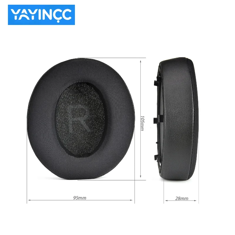 YAYINCC Ersatz-Ohrpolster aus Ice-Gel für Anker Soundcore Space Q45 Q35 Q30 Q20 Q10 Kopfhörer, Ohrpolster, Headset-Zubehör.