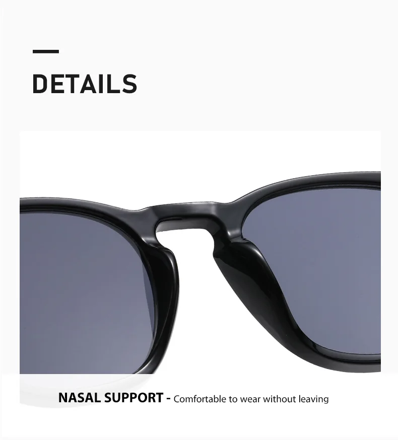 Neue Midai Personalisierte Runde Polarisierte Sonnenbrille Modische Sonnenbrille JH3023 – Detail 7