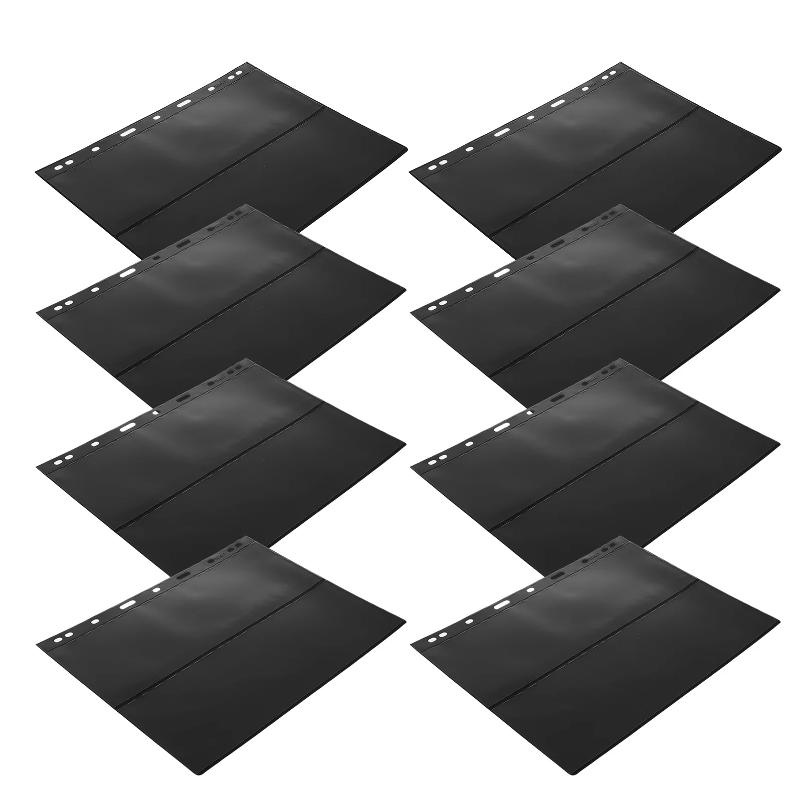 

10Pcs Versatile Stamp Album Inserts Double-Sided Background Flexible Organization for Stamp Collectors Universal Fit Large