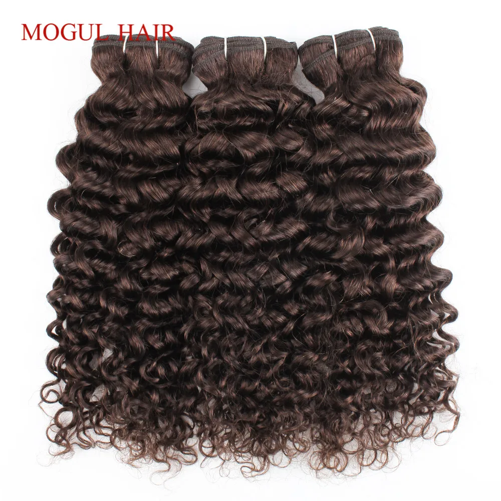 1 Bundle Water Wave Dark Brown Ombre Honey Blonde Hair Weave Natural Black Color 10-30 inch Remy Human Hair Extension Mogul Hair