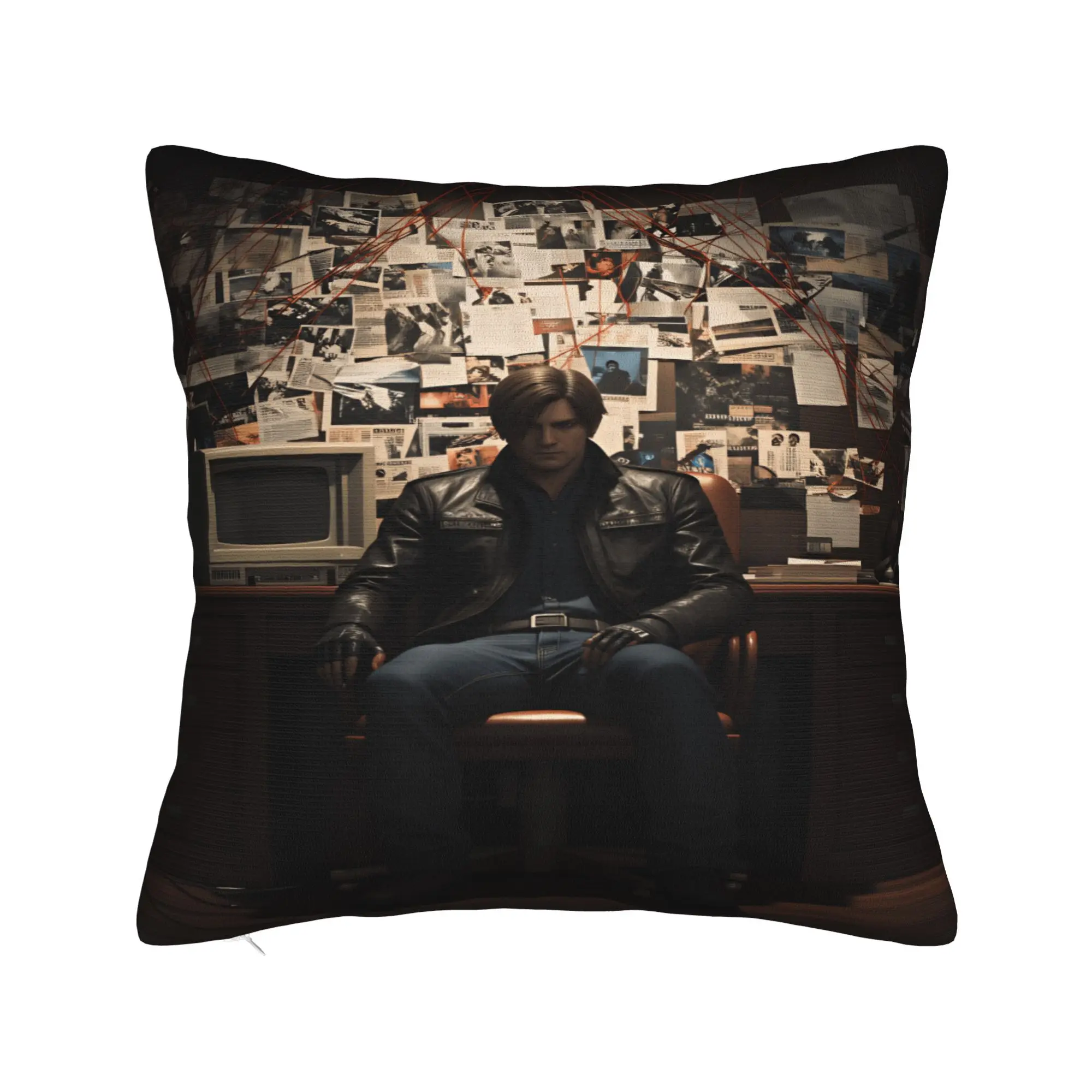 Pillow Cover Residents Evils  Novelty Pillow Case For Chair Sofa Home Decor Pillowcases