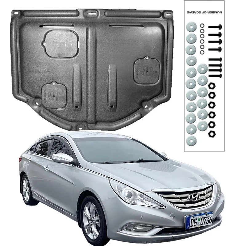 

Higher Quality Alloy Under Engine Guard Mudguard Board Splash Shield Mud Fender Plate Panel For Hyundai Sonata 2011-2014 2.0L