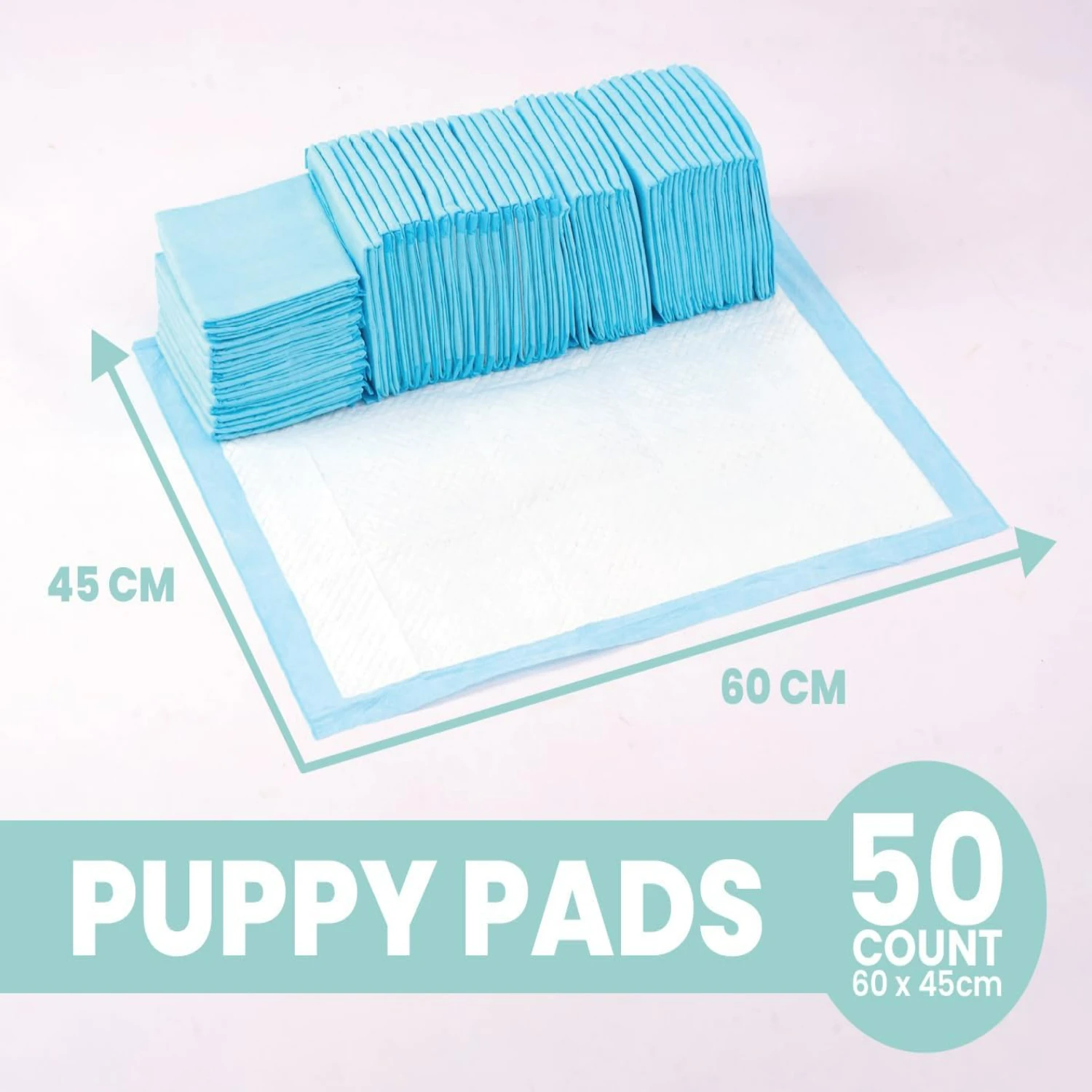 Soft Ultra Absorbent Eco-Friendly Disposable Puppy Potty Pads - Super Leak-proof Training Mats for Dogs - Odor Control Pet Pee P