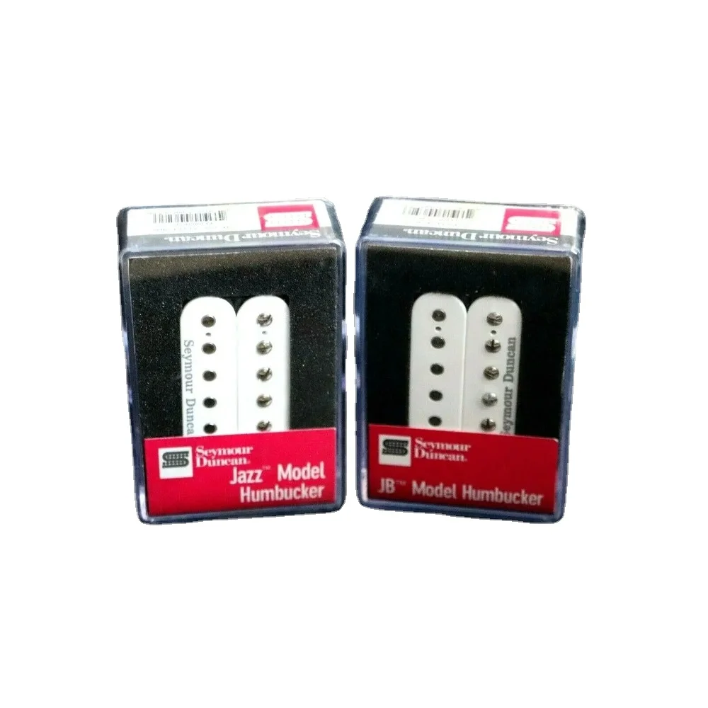 

Hot Rodded Humbucker Pickup Set: JB SH-4 & Jazz SH-2n WHITE NEW