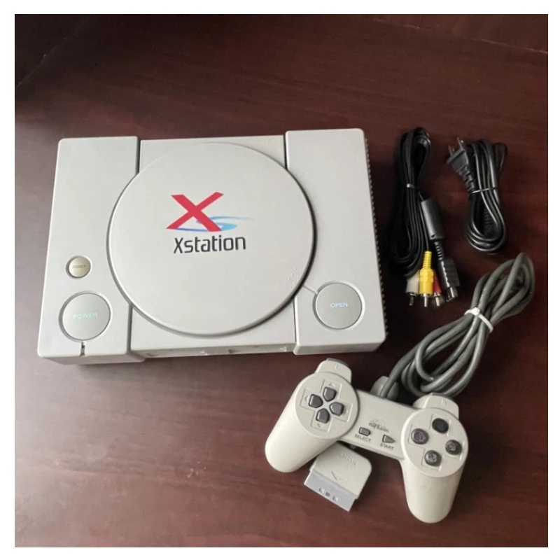 PS1 avec console de jeu rétro modifiée installée Xstation