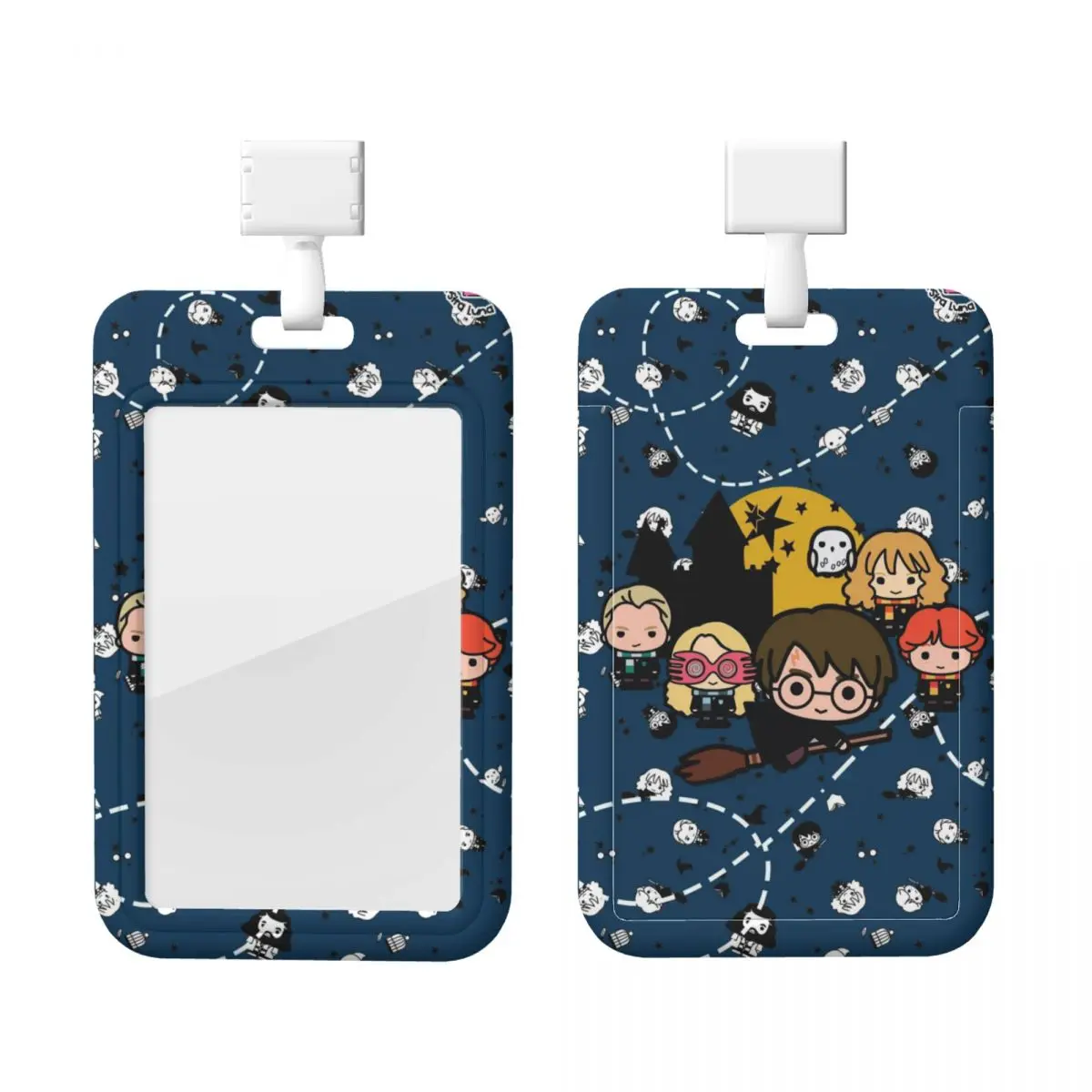 

Custom H-Harries Anime Card Badge Holder For Office Card Holder Unisex Magic Movie Neck Lanyard Credit Card Holders Neck Strap