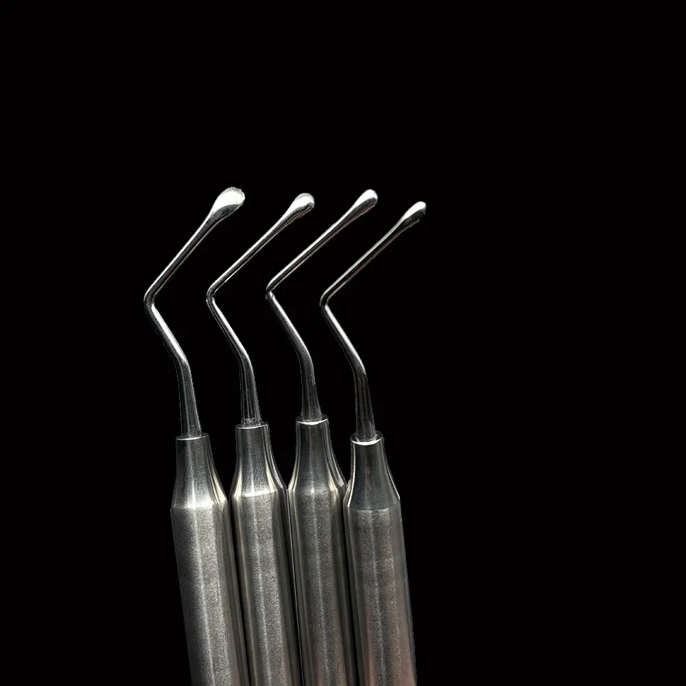 Dental Gracey Curette Perio Kit Stainless Steel Periodontal Curette Scaler for Tooth Cleaning Dentist Tools view 6