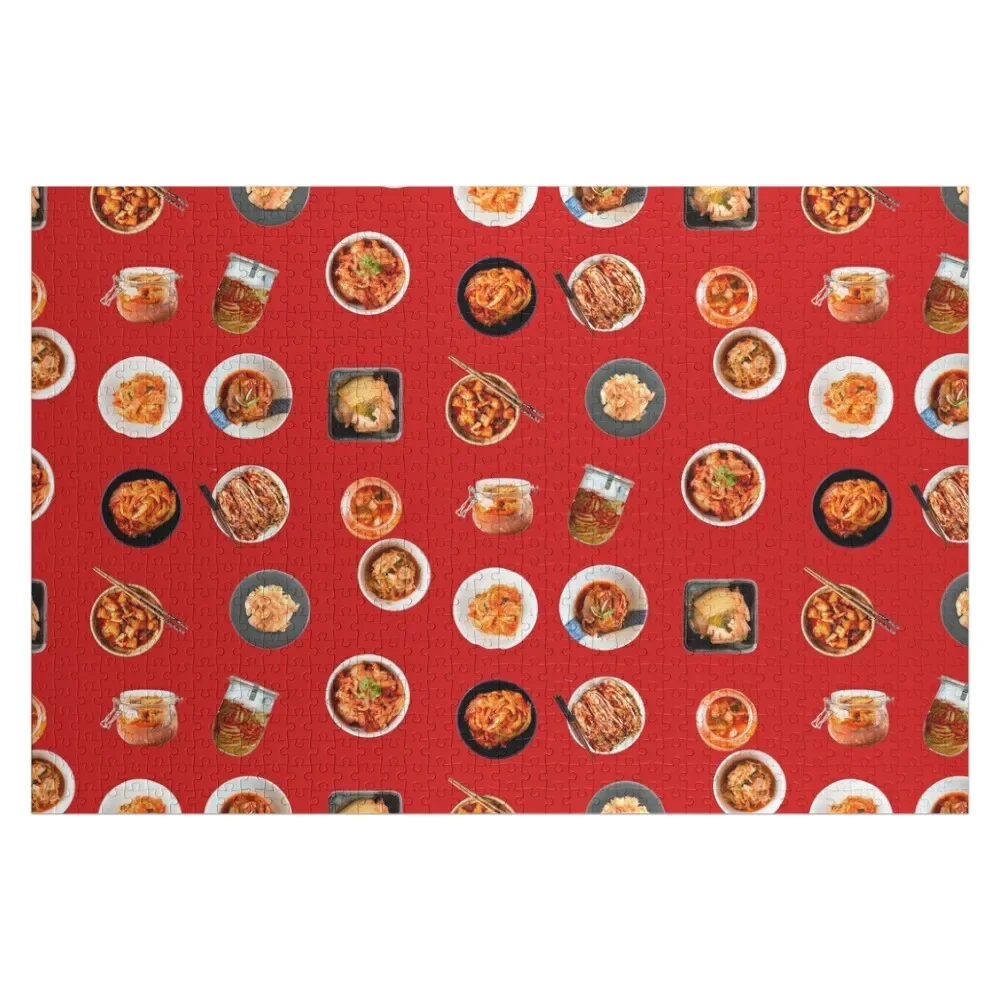 

Kimchi Party Pack! Jigsaw Puzzle Custom Wooden Gift Iq Toddler Toys Puzzle