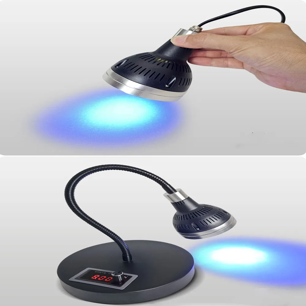300W 395nm 405nm Ultra High Intensity UV Curing Lamp Ultraviolet Shadowless Glue Crystal Drop Glue Resin Ink Paint LCD Screen