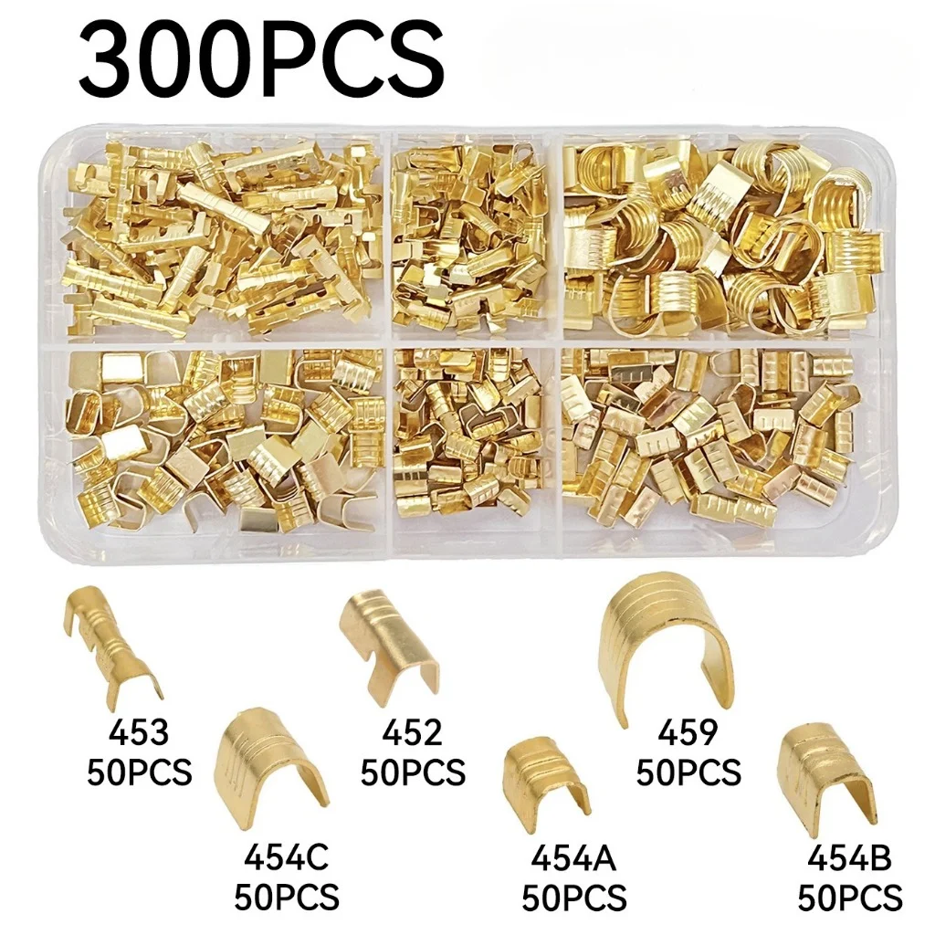 BOX 452 / 453 / 454 Terminal U-shaped Terminal Tab Cold Inserts Terminal Wire Connector Terminale Electrico Small Teeth Terminal