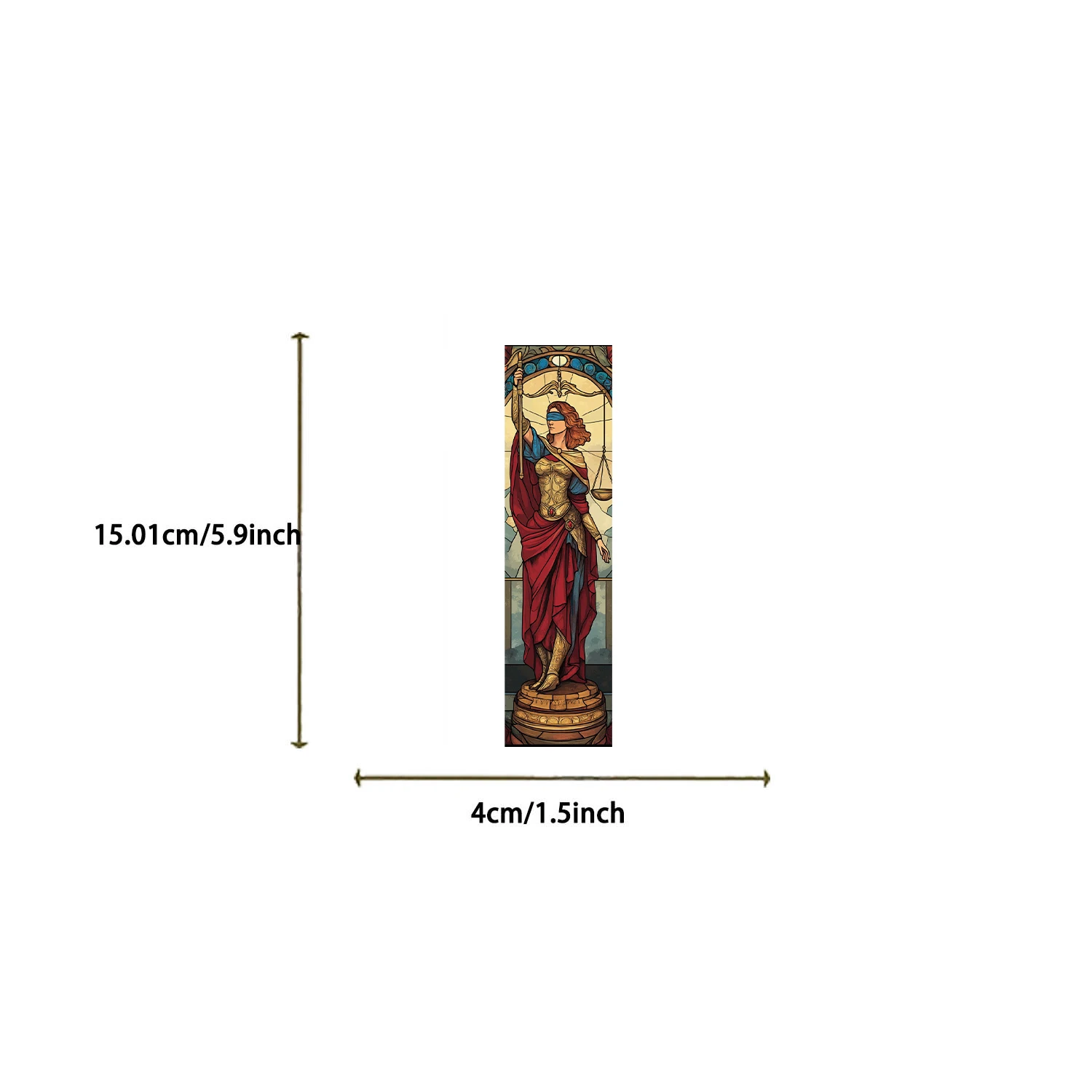 30 قطعة من الإشارات المرجعية للتارو من الزجاج الملون تصميم فريد بسيط إبداعي نمط فني براعة رائعة ملاحظة لاصقة مريحة