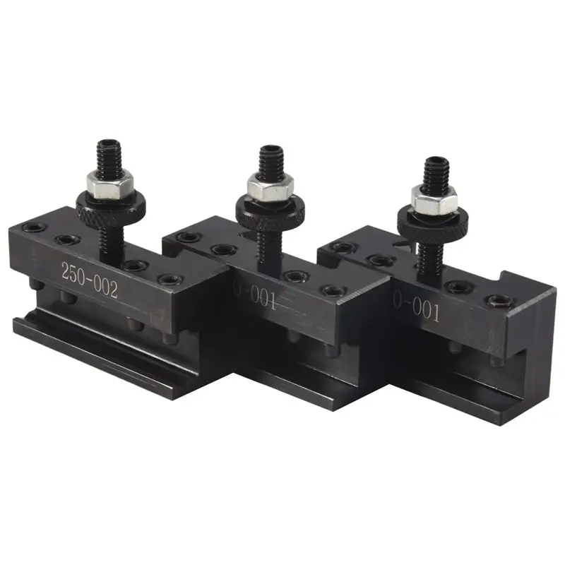 

Special Offer~3 Pcs Quick Tool Change Holder Turning Facing Lathe Parting Blade, 2 Pcs 250-001 & 1 Pcs 250-002