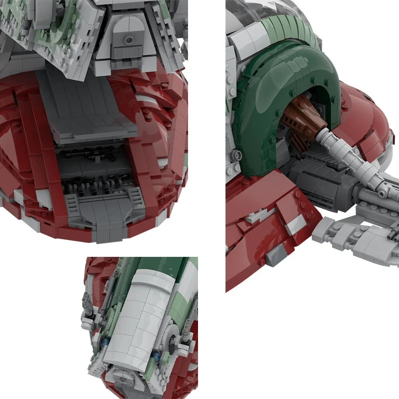 3066 قطعة MOC Boba Fett s الرقيق 1 مسمار io ملف ستار نموذج هدية الكريسماس ألعاب البناء كتل لتقوم بها بنفسك فكرة التعليم عيد ميلاد الاطفال