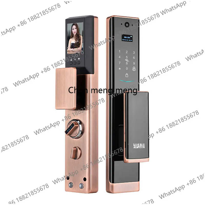 Li Wen Lock City Yasi Shield Yasdun Q5 Aluminum Alloy Fingerprint Lock Anti-Theft Home Electronic Password Door Lock Grade