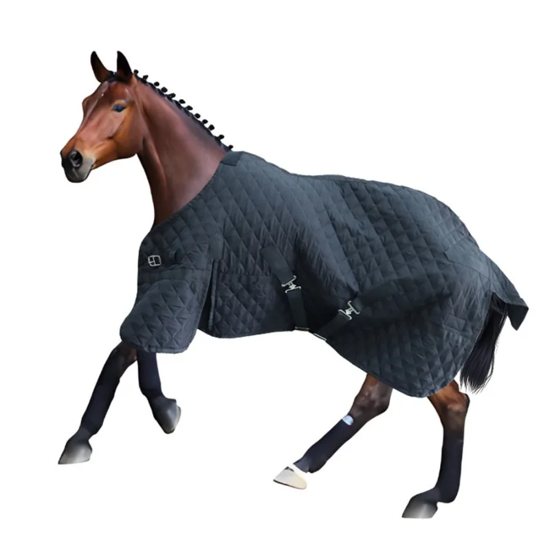 Quilted Horse Stable Rug Breathable and Comfortable Equestrian Protective Gear for All Seasons