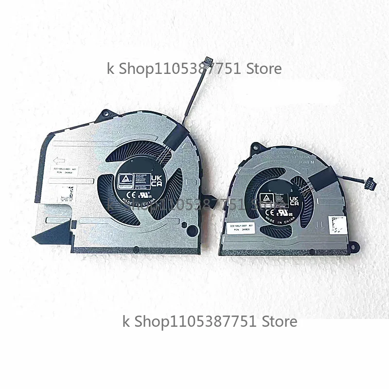 Nuevo ventilador de refrigeración para CPU de ordenador portátil, refrigerador GPU para Dell Inspiron 7630 16-7630 040RPX 0WMXW4