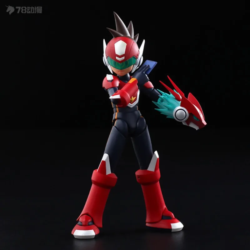 Duizend Waarde Praktijk Originele Afgewerkte Beweegbare Pop Serie Meteor Rockman Anime Action Figure Model Speelgoed Model Cadeaus voor Jongens