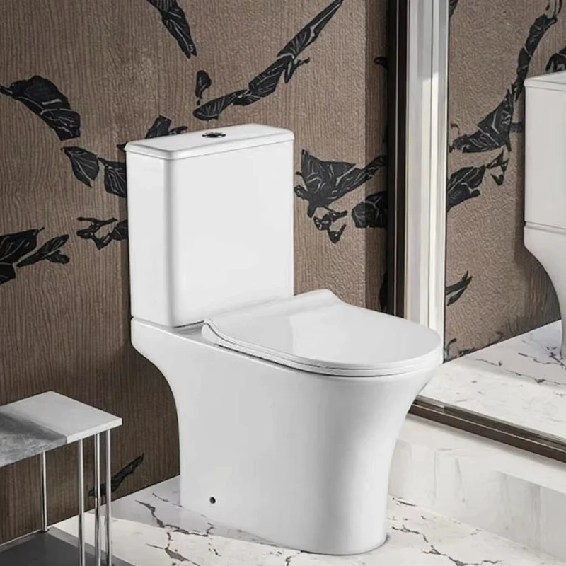 

Modern simple bathroom toilet Floor-to-ceiling integrated toilet Ceramic flush toilet