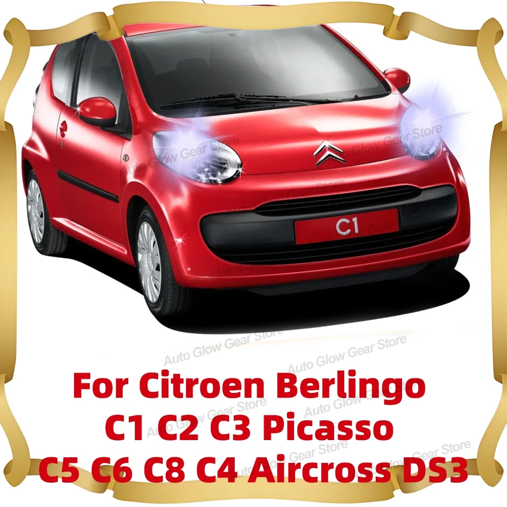 

2 шт. T10 W5W 194 светодиодные габаритные фонари для Citroen Berlingo C1 C2 C3 Picasso C5 C6 C8 C4 Aircross DS3 автомобильные парковочные фонари Canbus