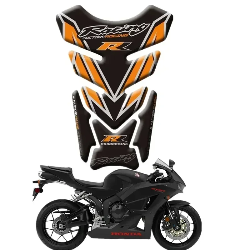 For Honda CBR 600 900 1000 RR Motorcycle Tank Pad Protector 3D Gel Sticker Decal CBR600RR CBR900RR CBR1000RR - 1 Motor