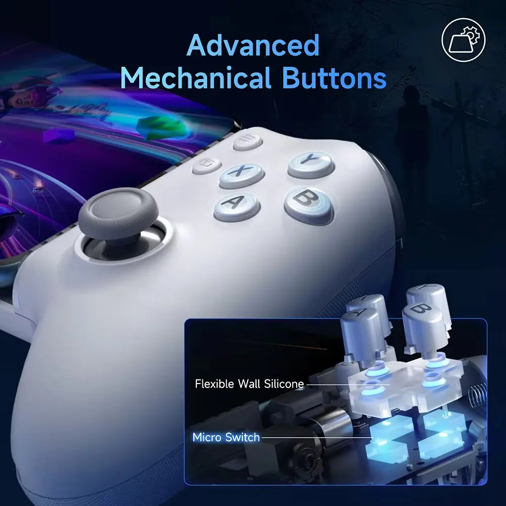 EasySMX M15 Mobile Phone Gamepad Type C Hall Mechanical Controller