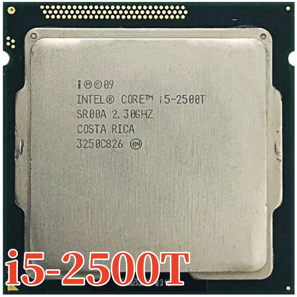 Original Intel CORE i5-2500T 2.30GHz 6M LGA1155 45W i5 2500T desktop processor Quad Core CPU Free shipping ship out within 1 day