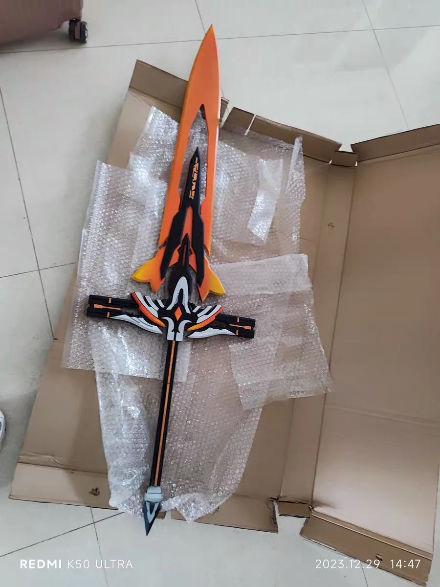 Judgement of Shamash Kevin Kaslana Sword Honkai Impact 3 Cosplay Clothing Props Weapons for Halloween Christmas Party