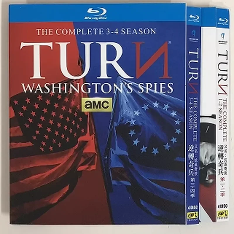 

Reverse Raiders Seasons 1–4 American War TV Series Blu-ray BD1080p High Definition 8 Disc Set