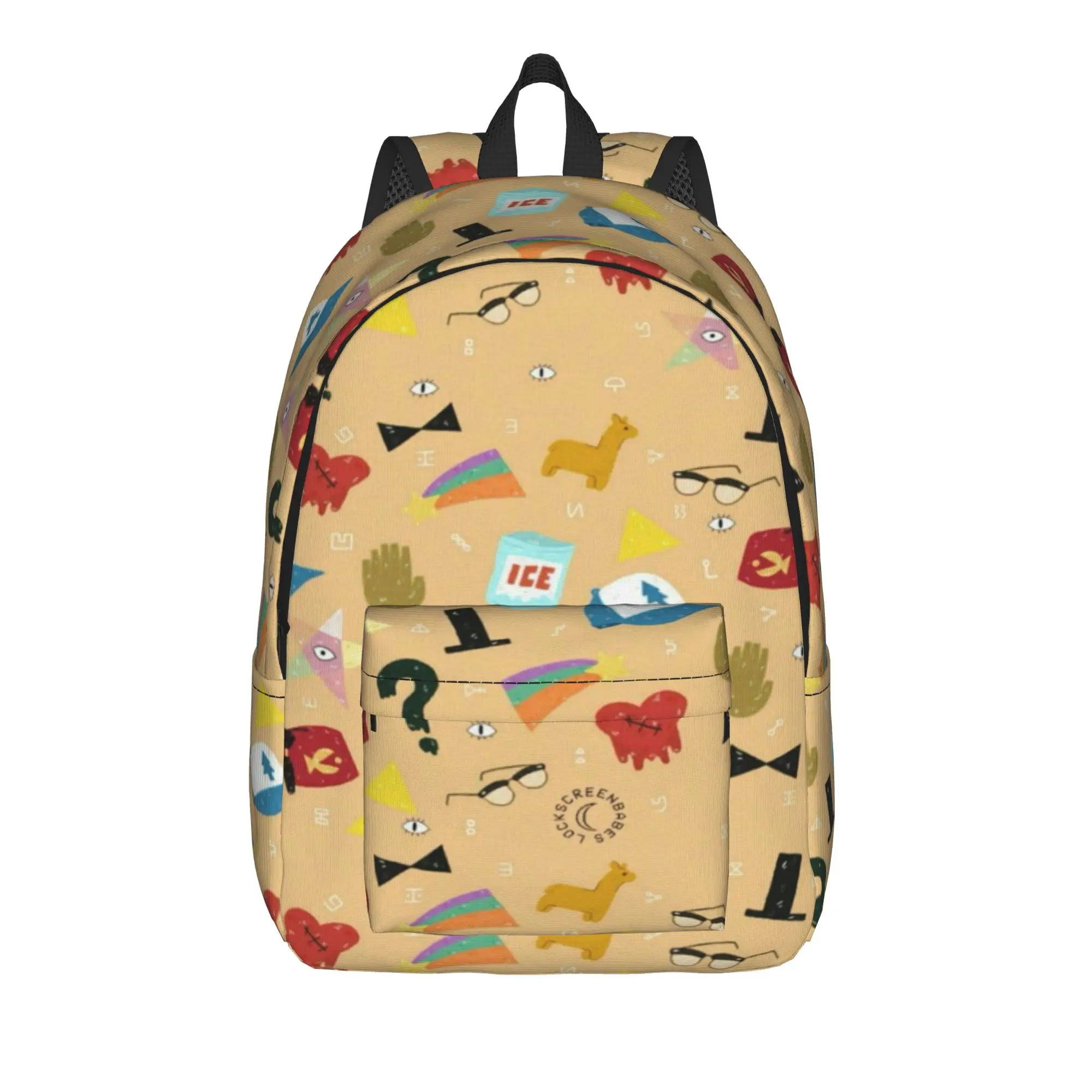 Gravitys Falls Cool Backpack Sports High School Business  Daypack for Men Women Laptop Computer Shoulder Bag