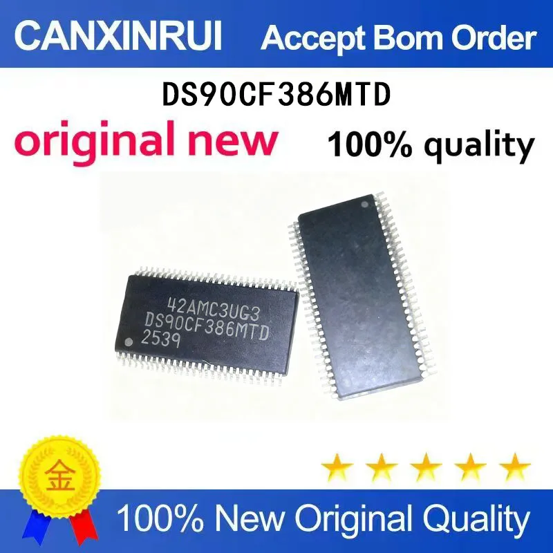 

(5-100 Pieces) Brand new original DS90CF386MTDX DS90CF386MTD TSSOP56 video receiver chip
